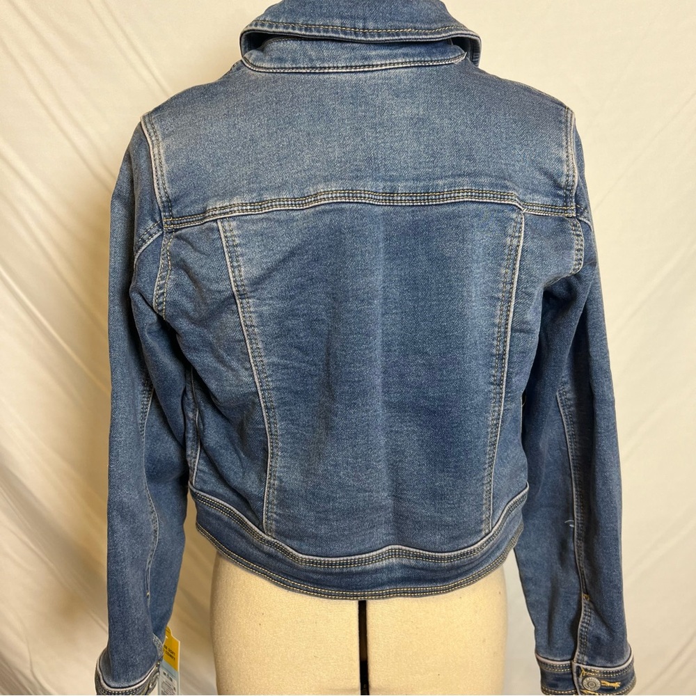 Kids Cat & Jack Blue Jean Jacket…Size M 7/8 - Picture 3 of 7